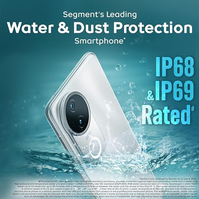 iQOO Z10R 5G (Moonstone, 8GB RAM, 256GB Storage) | 32MP 4K Selfie Camera | Quad-Curved AMOLED Display | Dimensity 7400 Processor with 750K+ AnTuTu - Image 5