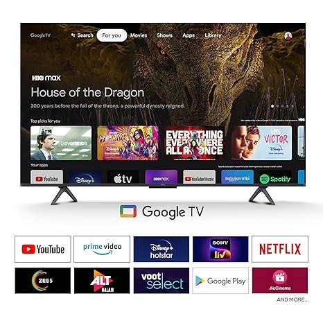 TCL 139 cm (55 inches) 4K Ultra HD Smart QD-Mini LED Google TV 55C6K - Image 6